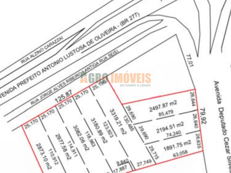 VENDA DE TERRENOS INDUSTRIAIS- A PARTIR DE 1.800 m²