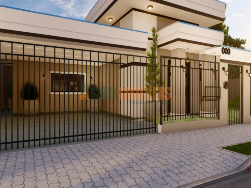 CASA NOVA À VENDA NO RESIDENCIAL ALTO DE SANTA MARIA